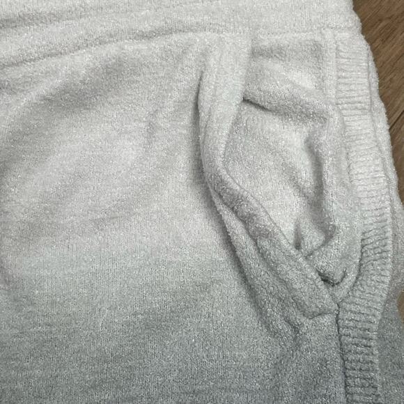 Barefoot Dreams Cozy Chic Lite Ombre Gray Shorts Size Medium Soft Comfy Pull On - Picture 4 of 5
